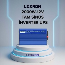 Lexron 2000W 12v Tam Sinüs İnverter (Ups)